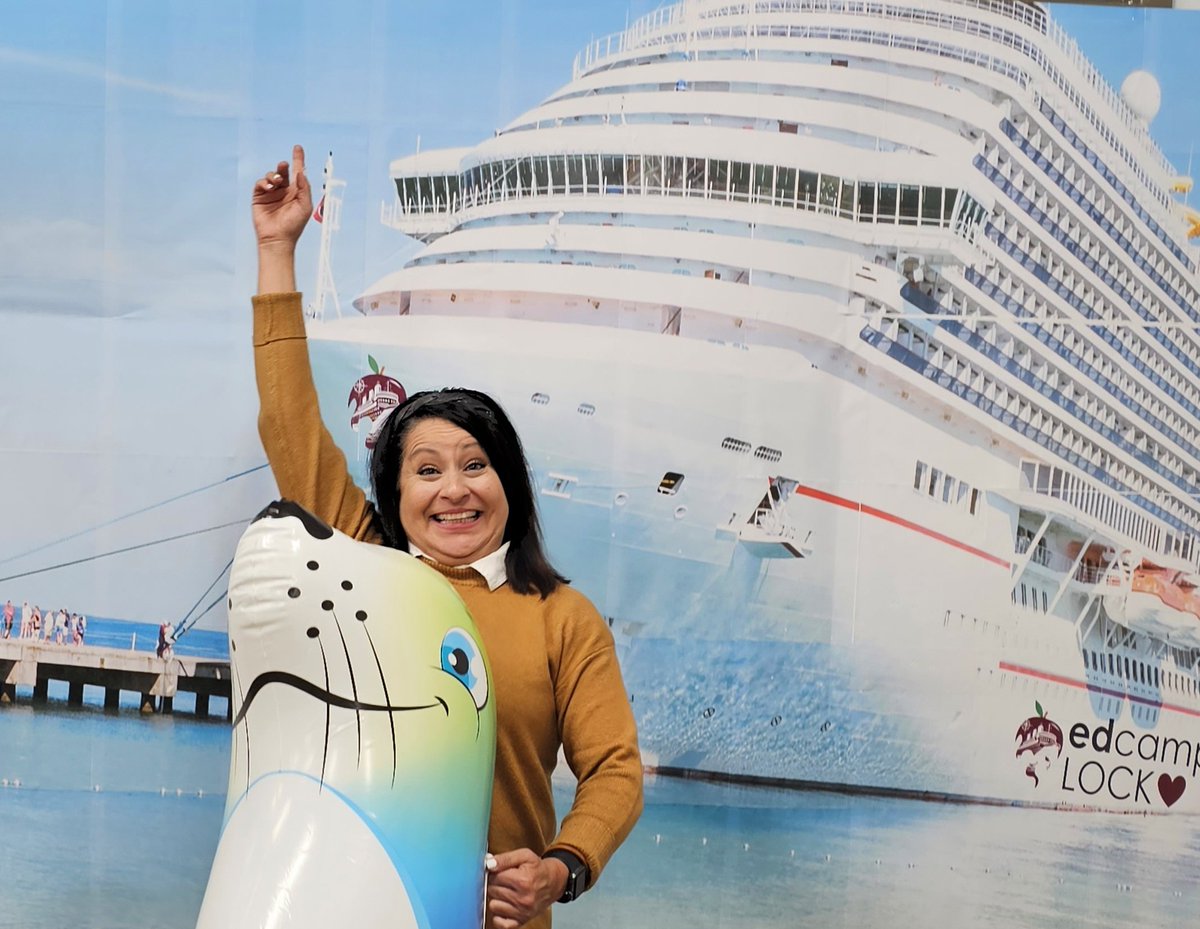 Who's ready to cruise with <a href="/EdCampLock/">EdCampLock</a> tomorrow?! We are!!! Boarding starts at 8am. Still need to register? eventbrite.com/e/edcamp-lock-… <a href="/stepharillo/">Stephaine Camarillo</a> <a href="/SouthpawEdu/">Mark Estrada Jr.</a>