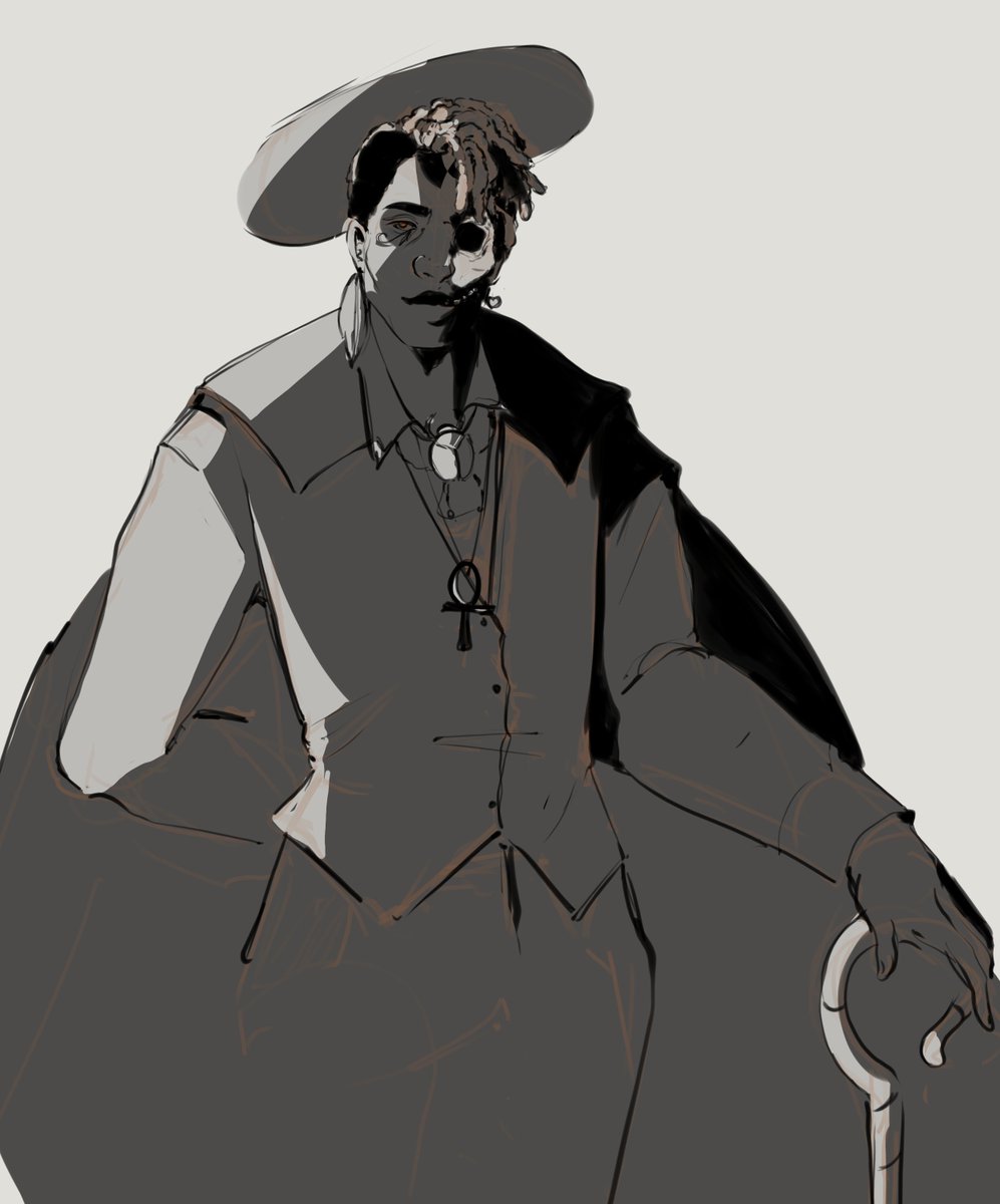 sarcasticscrib's tweet photo. [concept] Anubis Oliver Banks https://t.co/JYfHgHfQSB