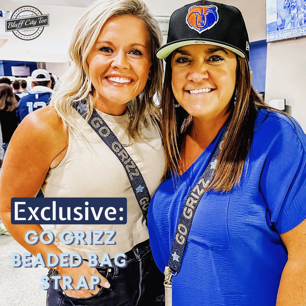 The exclusive, handmade “Go Grizz Beaded Bag Strap” will make you truly stand out from the crowd.
.
wix.to/u2VIOiz
.
#gogrizz #Memphis #memphisgrizzlies #grizzlies #bag  #bagstrap #gamedaycouture #gamedaystraps #gameday #clearbagpolicy #handmade #grizzgear #shoplocal