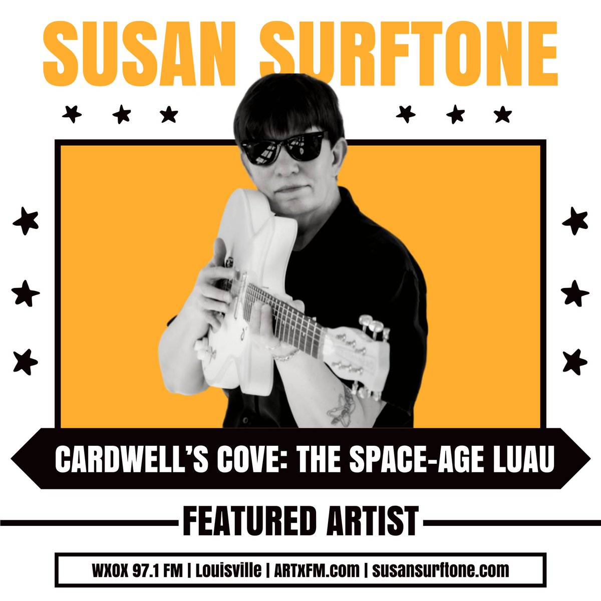 FRIIIIII-DAAAAY! I'm so excited to surf onto the A R T x F M airwaves TODAY from 5P-6P Eastern for the second part of my interview with our November featured artist, Susan SurfTone, here at Cardwell's Cove!  artxfm.com
