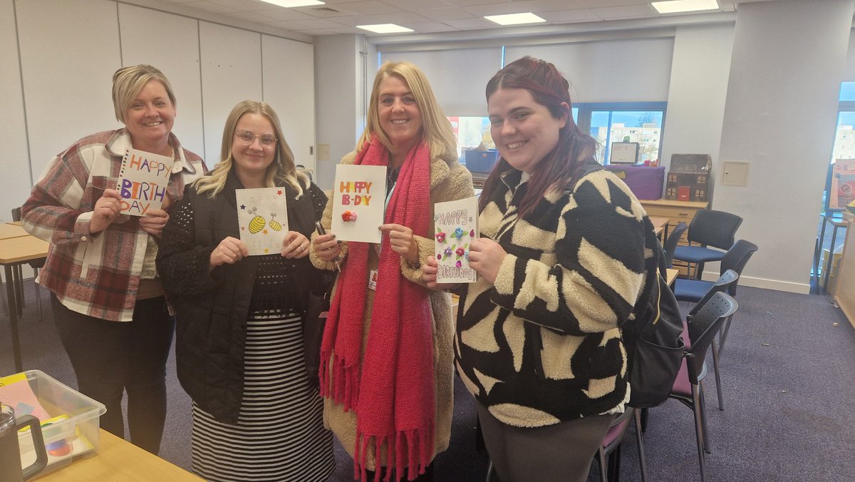 Early Learning and Childcare @ SLC (@slc_elc) on Twitter photo Celebrating students birthdays today where they randomly selected a handmade birthday card preciously made by an anonymous student! Feeling fantastic and promoting mental wellbeing. #hncchildhoodpractice #nextgen #wellbeing <a href="/Angela_R_ELC/">Angela Reid</a> <a href="/MairiSlc/">mairi Slc</a> <a href="/SlcJayne/">Jayne SLC Clark</a> Celebrating students birthdays today where they randomly selected a handmade birthday card preciously made by an anonymous student! Feeling fantastic and promoting mental wellbeing. #hncchildhoodpractice #nextgen #wellbeing <a href="/Angela_R_ELC/">Angela Reid</a> <a href="/MairiSlc/">mairi Slc</a> <a href="/SlcJayne/">Jayne SLC Clark</a>