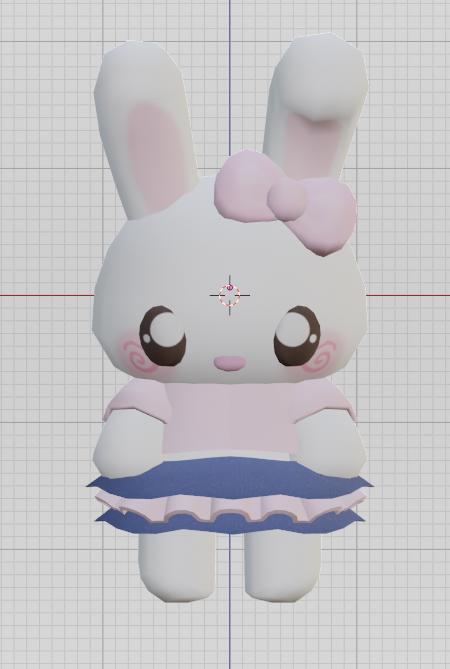 bunny in outfit !!! i practiced clothes here c: // #robloxugc #roblox #robloxdev #3dmodeler