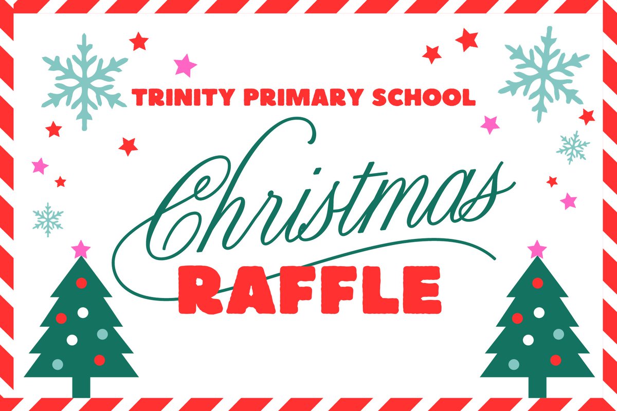 ROLL UP, ROLL UP it's the Trinity Christmas Raffle!
go.rallyup.com/2dfa11 to view prizes &amp; buy entries. 
Thank you to everyone who has donated a prize!! 
Raffle will close on Thurs 30 Nov at 4pm &amp; will be announced at the Xmas lights switch-on event at school the same evening.