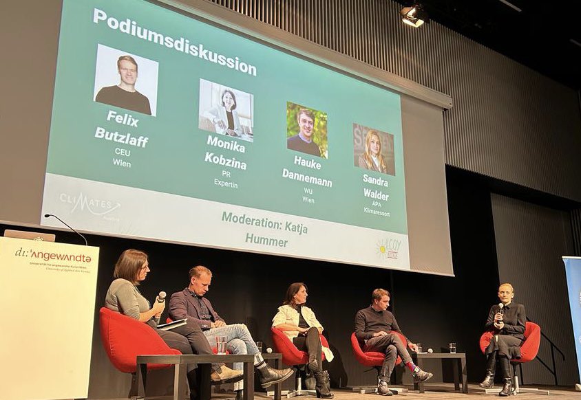 Sandra Walder (@sandrawalder) on Twitter photo Gute Diskussionsrunde zum Thema Klimakrise, Populismus und Demokratie @climatesaustria @HummerKatja <a href="/mkobzina/">Monika Kobzina </a> #felixbutzlaff #haukedannemann Gute Diskussionsrunde zum Thema Klimakrise, Populismus und Demokratie @climatesaustria @HummerKatja <a href="/mkobzina/">Monika Kobzina </a> #felixbutzlaff #haukedannemann