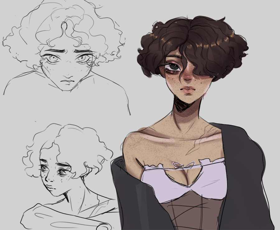 dandeydraws's tweet photo. her name is fionna, she is a cleric, and she is GOING to let you die https://t.co/dCCUN2o9y0