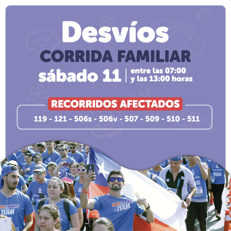 Transantiago's tweet photo. 🔴Atención: Conoce los #desvíos de este fin de semana:
📌Hoy se mantiene cierre en perímetro #TeatroTeletón. Además, hay corrida en #ParqueOhiggins y Marcha Igualdad en #Alameda.
📌Domingo: Evento Formula 1 en Las Condes.

➡️Desliza y dale clic a cada imagen para más información.