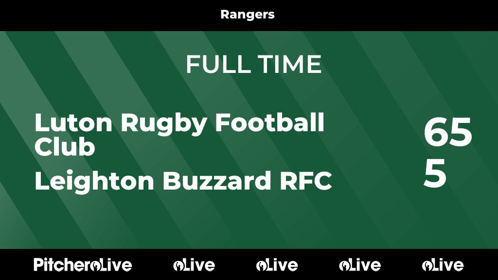 FULL TIME: Luton Rugby Football Club 65 - 5 Leighton Buzzard RFC
#LUTLEI #Pitchero
lutonrugby.com/teams/20362/ma…