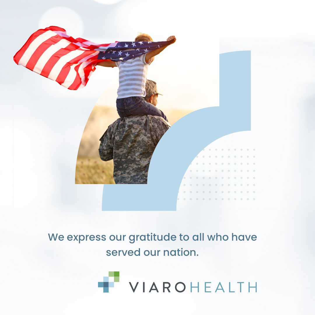 ViaroHealth's tweet image. To all Veterans, we say thank you for your service, your dedication, and your unwavering commitment to our nation. You are our heroes, and your sacrifices will never be forgotten.