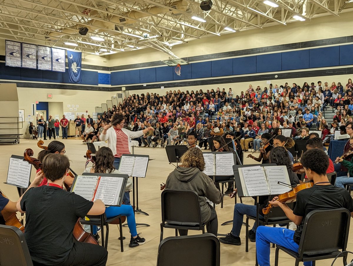 Carolina Springs Middle School tweet media