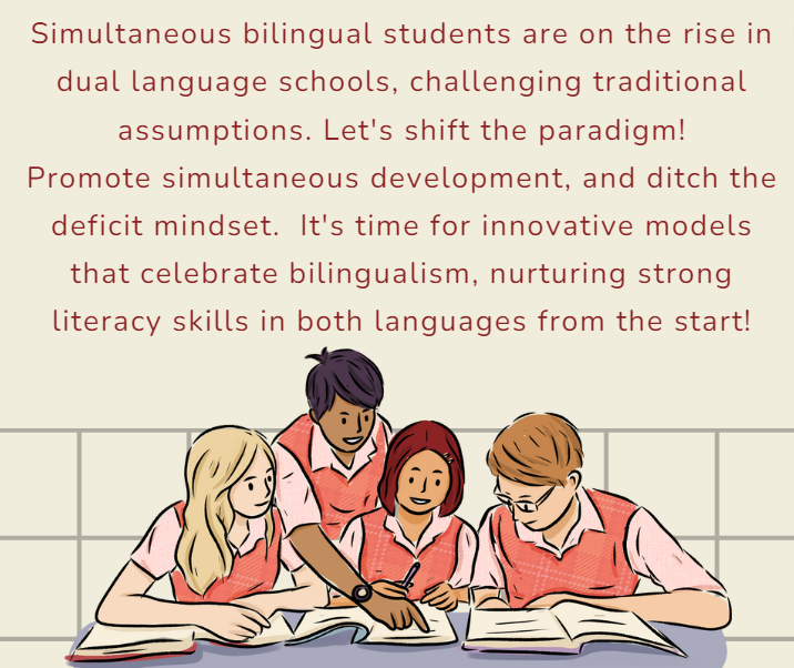 Celebrate bilingualism! 
#BilingualEducation #ParadigmShift #Biliteracy #InnovationInEducation