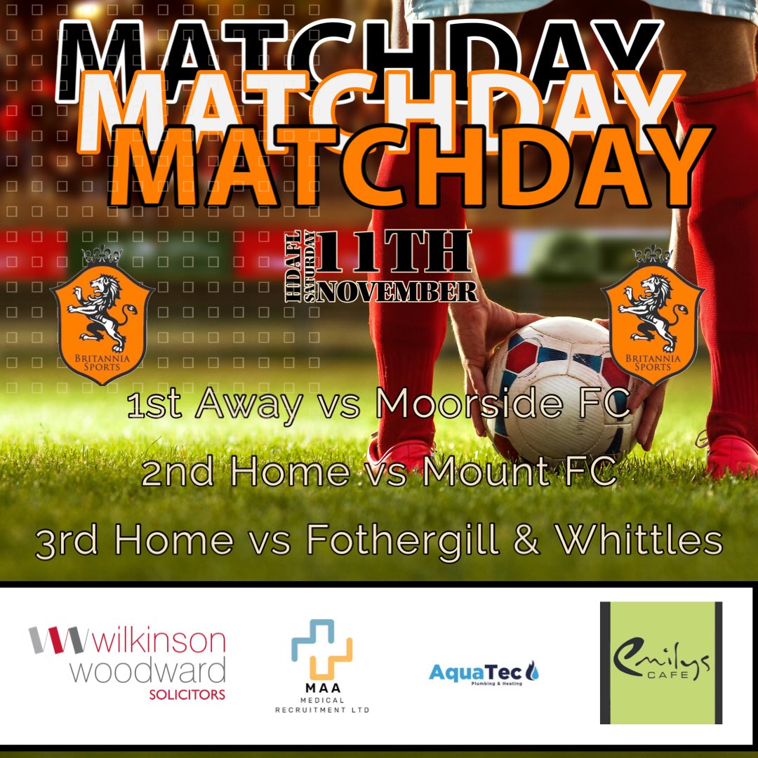 BritanniaSports's tweet photo. First team are in Barlow Cup action tomorrow with the Seconds and Thirds both at Home in the league.

#utb https://t.co/W0BwhilZWN