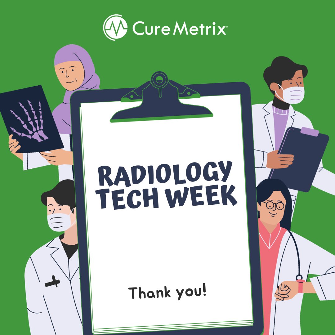 Happy Rad Tech Week! To all the Radiologic Technologists out there, thank you for your precision, compassion, and commitment. Here's to YOU! #radtechweek #radiology #mammogram #mammography