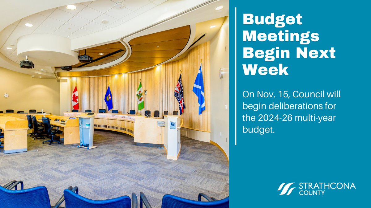 The County budget determines where dollars will be spent to maintain and improve municipal programs, services and infrastructure such as roads and public buildings. Learn more about the upcoming budget deliberations: bit.ly/49zeyPk #shpk #strathco