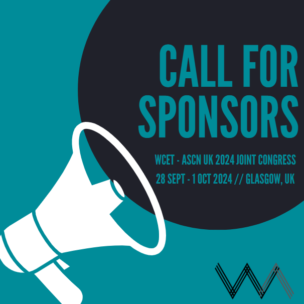 By participating as a sponsor, you will have the chance to network with key decision-makers, build new relationships, and connect with the best and brightest in the field - sign up today to exhibit at the 2024 WCET-ASCN UK Joint Congress. wcet-ascnuk2024.com/sponsorship