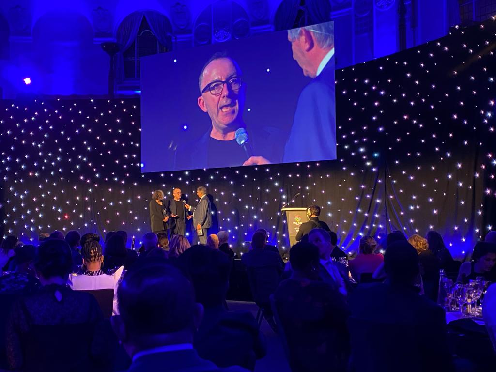 Newsflash: Lyra, the fantastic documentary about Lyra McKee by <a href="/ericastarling1/">alison millar</a>, has won Human Interest doc of the year at the prestigious <a href="/theaibstv/">AIB Media Awards</a> awards in London this evening. Accepting the award on behalf of Ali and Lyra’s family, our Director @james__Harkin talked about
