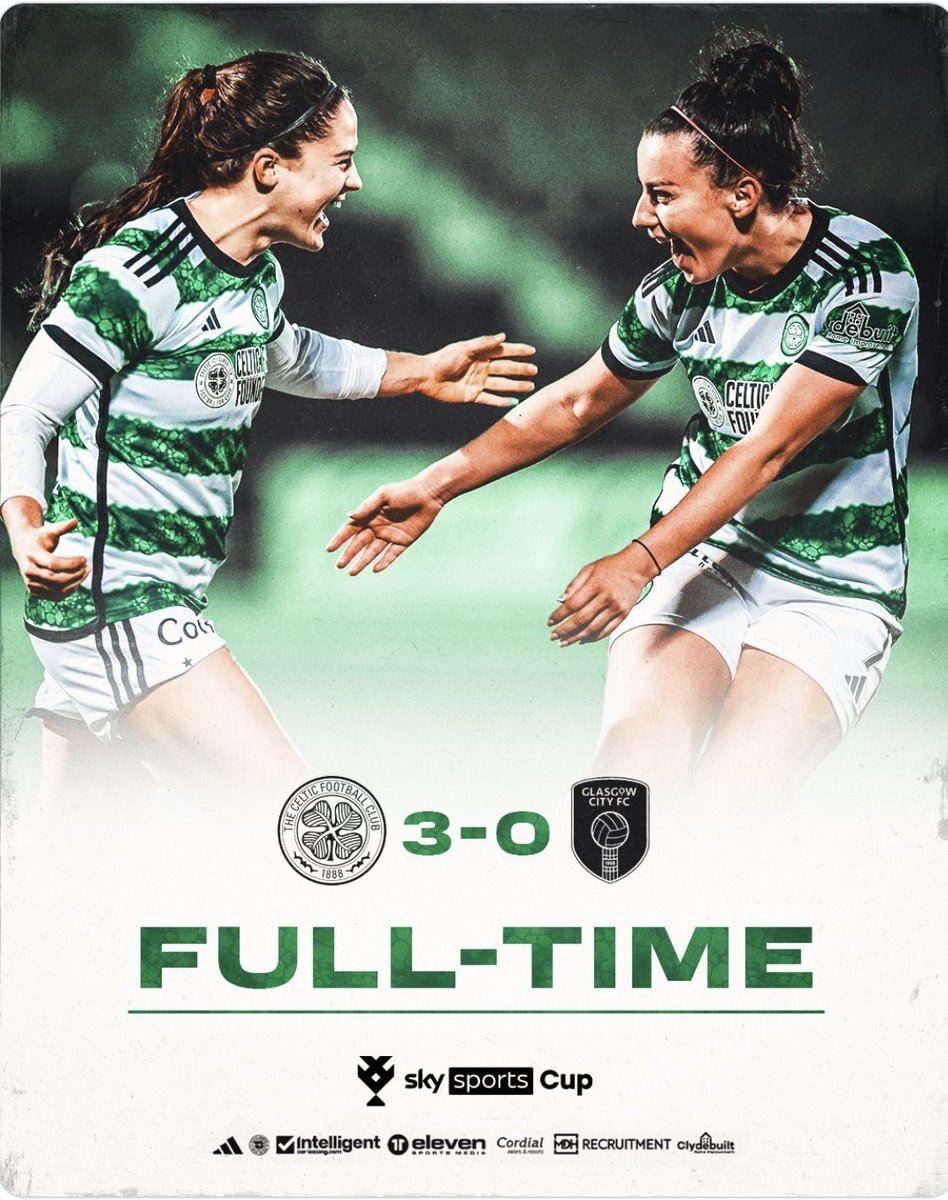 My team 💚!!
Outstanding result and great performance agains a top side! 
Into the semifinal of the  SkySportsCup! 🏆
Special mention to the best fans in the world 🙌🏻 always there!! You got our back, no matter what!! 😍
That win is for you 💪🏻 🍀
Mon the HOOPS!! Celtic Glasgow 🎶