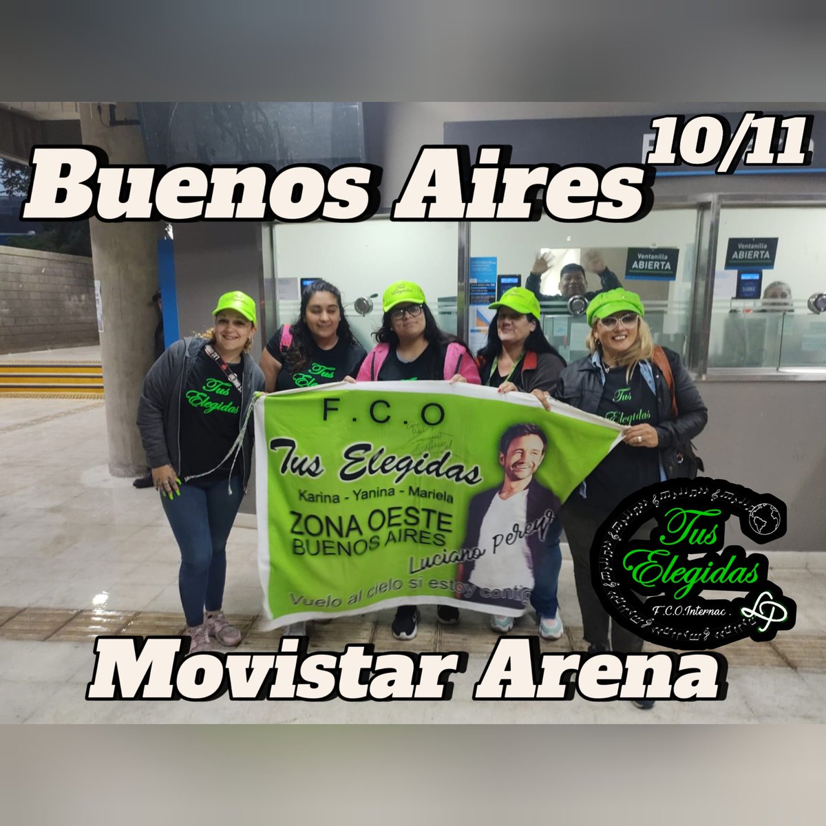 FCOI TusElegidas ✋💚 tweet media