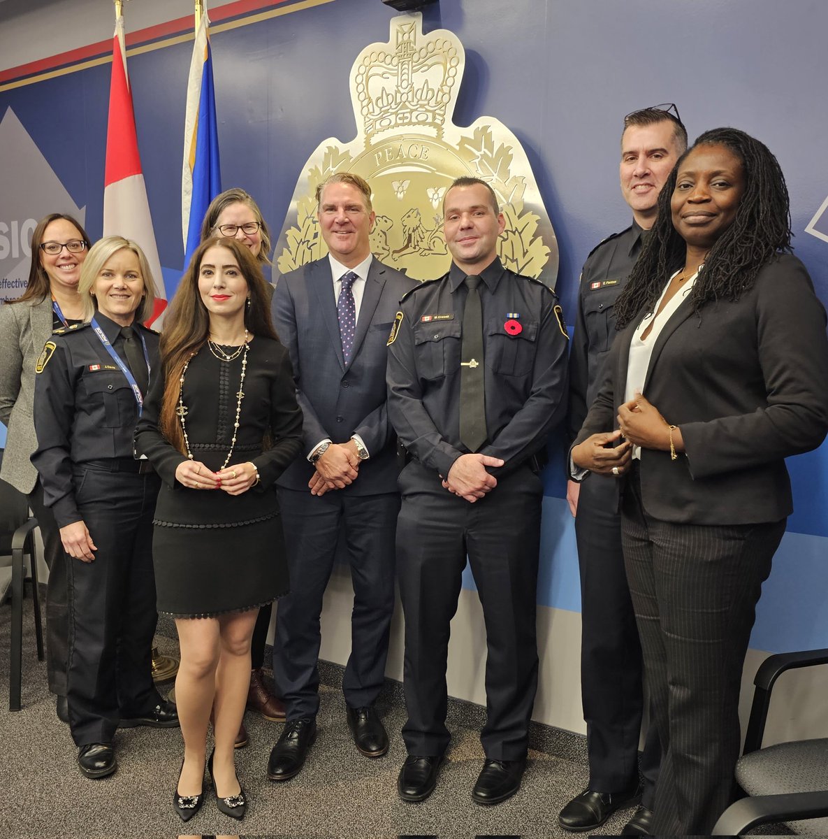 Mark Crowell (@chief_mcrowell) on Twitter photo It was an honour for <a href="/WRPSToday/">Waterloo Regional Police</a> to learn and share insights on wellness, EDI, leadership, & culture with <a href="/mariobaril/">Mario Baril</a>, Ombud, Mental Health, <a href="/PSPC_SPAC/">Public Services and Procurement Canada</a> & <a href="/DrKatyKamkar/">Dr. Katy Kamkar, PhD, CPsych</a>, Associate Ombud, Mental Health & Executive Advisor to the Deputy Minister on DEI. It was an honour for <a href="/WRPSToday/">Waterloo Regional Police</a> to learn and share insights on wellness, EDI, leadership, & culture with <a href="/mariobaril/">Mario Baril</a>, Ombud, Mental Health, <a href="/PSPC_SPAC/">Public Services and Procurement Canada</a> & <a href="/DrKatyKamkar/">Dr. Katy Kamkar, PhD, CPsych</a>, Associate Ombud, Mental Health & Executive Advisor to the Deputy Minister on DEI.