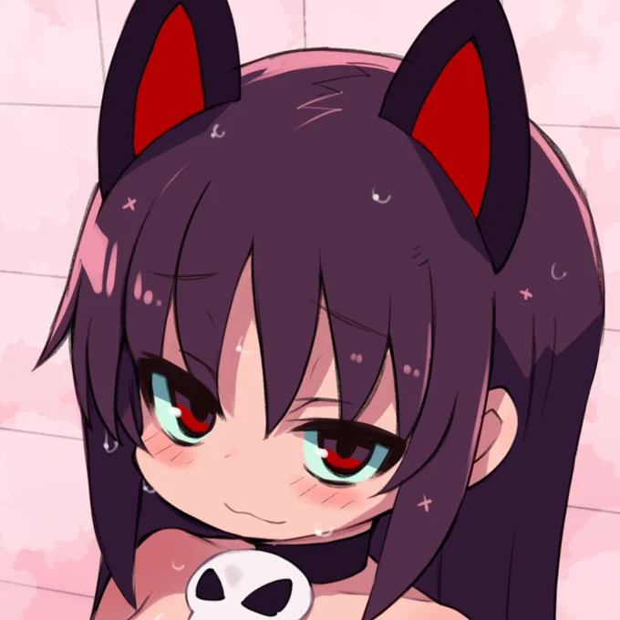 まつげを厚く描いた方が精神が安定するようです