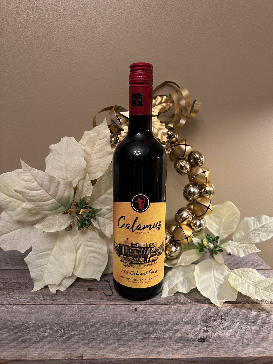 Our 2020 Cabernet Franc is almost sold out! Time to start stocking up for the holiday's ahead! Calamus Tasting Bar is Open Wednesday through Sunday 11-5pm with Complimentary Flight of 3, 1oz pours. You can book online but we do take walk-ins as well. Free Shipping within Ontario