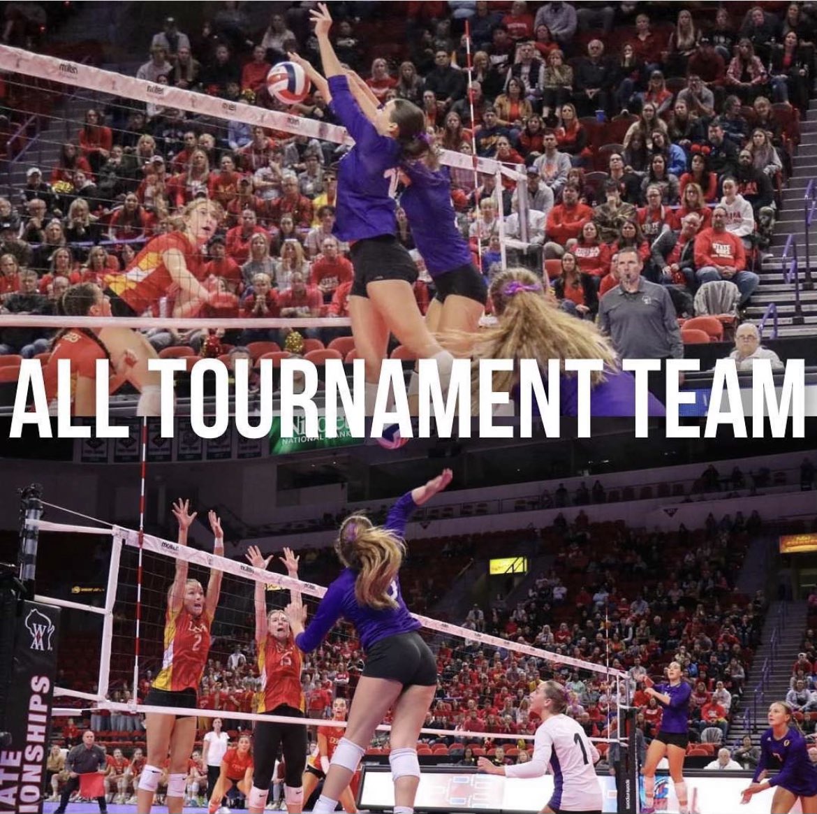 Congratulations to Anna Bjork and Olivia Kwiatkowski for being named to the WVCA All tournament team for their incredible performances at state! We are so proud of you both!