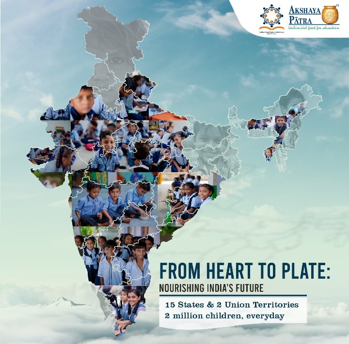 Happy 23rd birthday <a href="/AkshayaPatra/">Akshaya Patra</a> . Congratulations for completing 23 years of successful service. <a href="/ShridharVenkat/">Shridhar Venkat</a> , <a href="/madhupanditdasa/">Madhu Pandit Dasa</a> , <a href="/RadhikaIyer_/">Radhika Iyer</a>