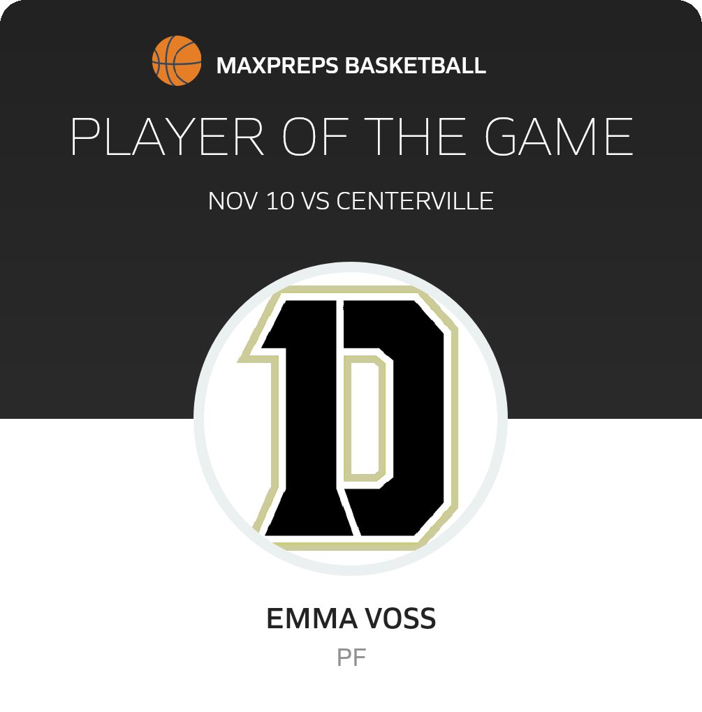 Congrats <a href="/emma38095910/">Emma Voss</a> 

Keep up that stellar defense!