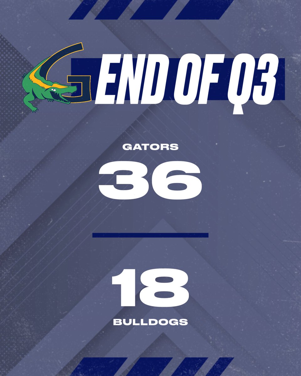 GautierFB's tweet photo. One quarter separates the Gators and the second round!! https://t.co/P7RK9dm1EW
