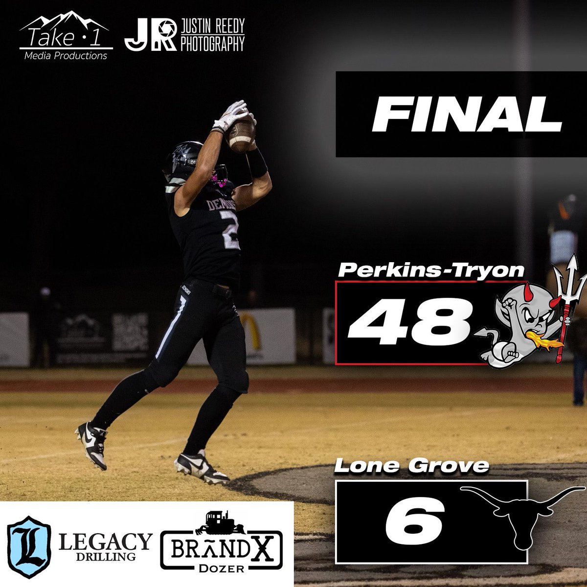 YOUR DEMONS WIN IT!!! 🏈🔱🔥🏆 #MTD #LetsHunt23 #DemonPride #GoAndTakeIt