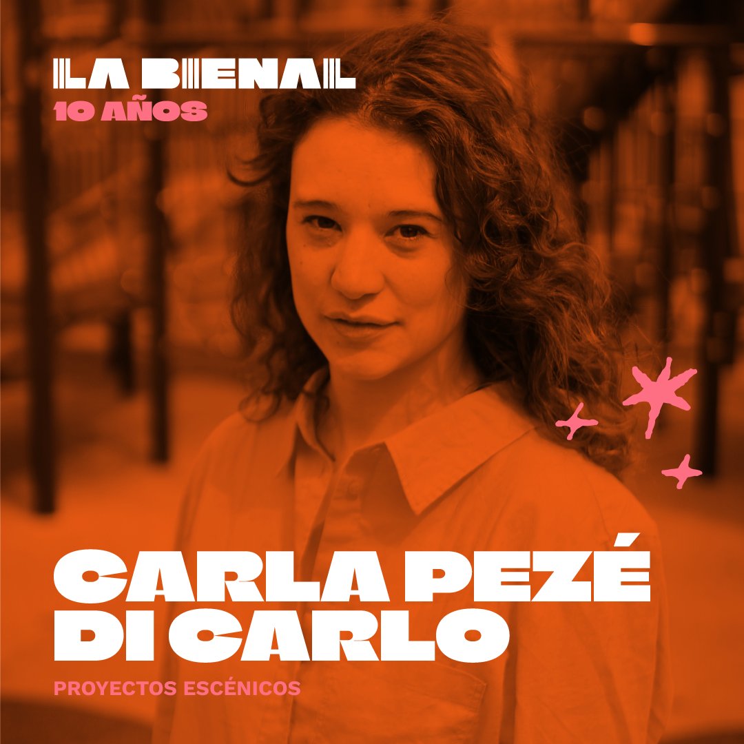 LaBienalBA's tweet photo. Estxs son lxs ganadores de las Convocatorias #LaBienal10Años 💥

Carla Pezé Di Carlo (San Luis, 1992) se desarrolla en artes escénicas y audiovisuales. Es una de lxs 7 ganadorxs de Proyectos Escénicos con Temo haber vivido mi vida como si ésta fuera un simulacro

¡Felicitaciones! https://t.co/goRzwvkEda