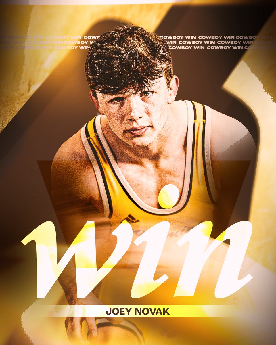 WyoWrestle's tweet photo. Novak wins with a first period technical fall, with the final being 17-2!  

Wyoming 18 • CSU Bakersfield 0    

#OneWyoming • #LCT https://t.co/WNi8eKFSiT