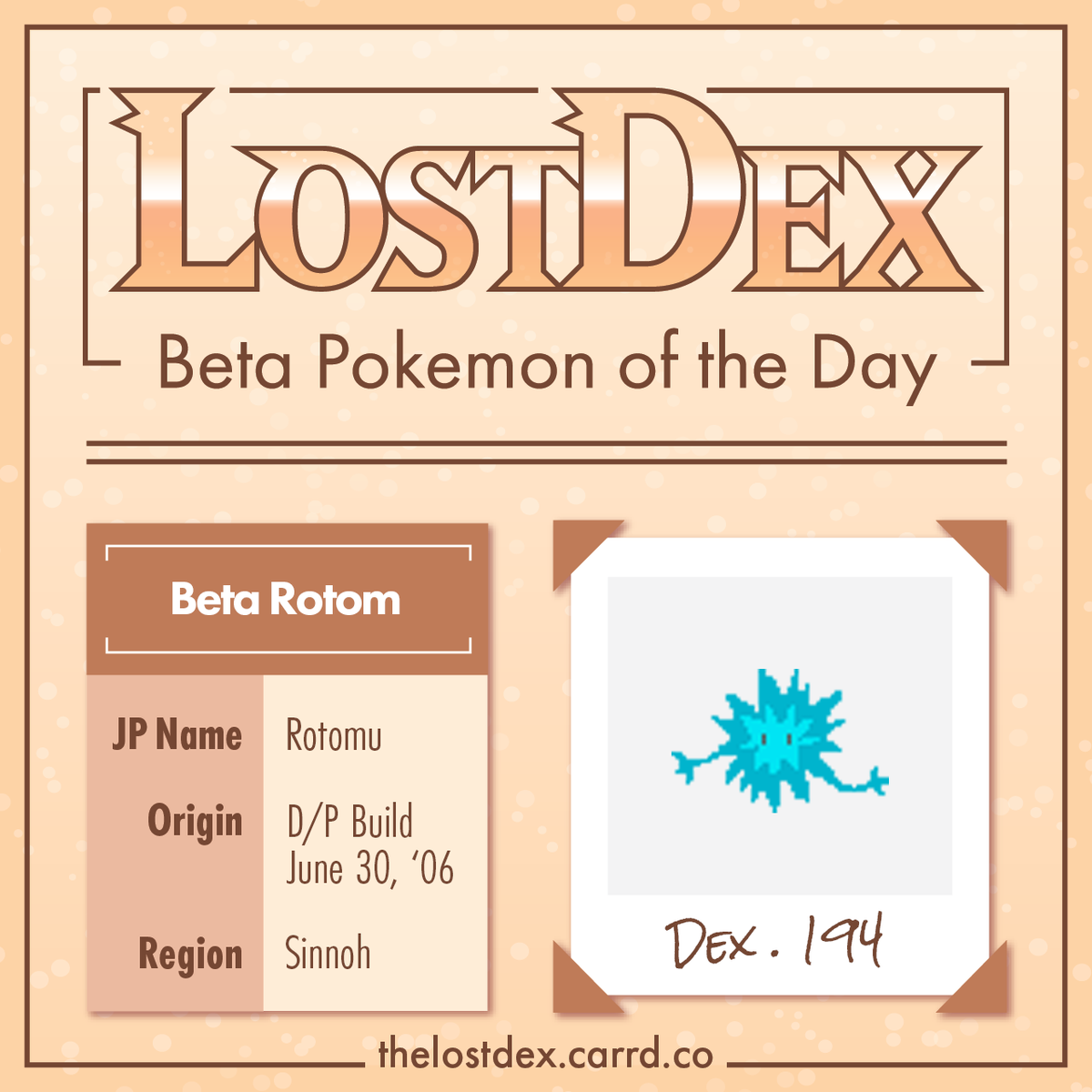 TheLostDex's tweet photo. These Rotom are today's #BPotD!
More formless than their commonly found cousins, these little sparks are much harder to find. https://t.co/QdM6XAUg25