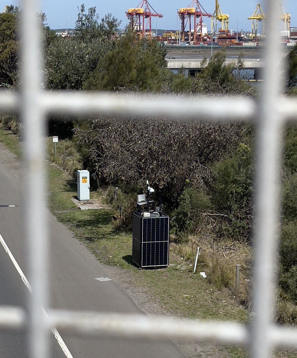 Anyone know what these are? Camera’s monitoring traffics installed near todays #FreePalestine Stop the Zim boat, protest at Port Botany.