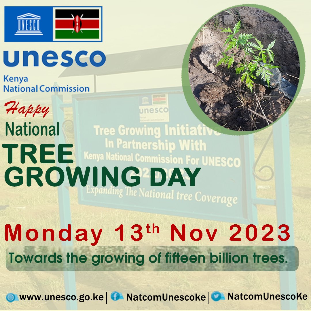 Happy National #TreeGrowingDay2023. Monday 13th November 2023.