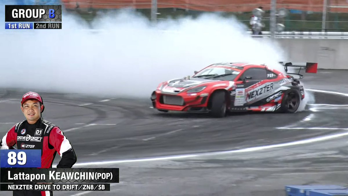 Y✨️⚠️速達① B1グループ】単走 1本目 89 Lattapon Keawchin (ポップ) 96.7点 101.79