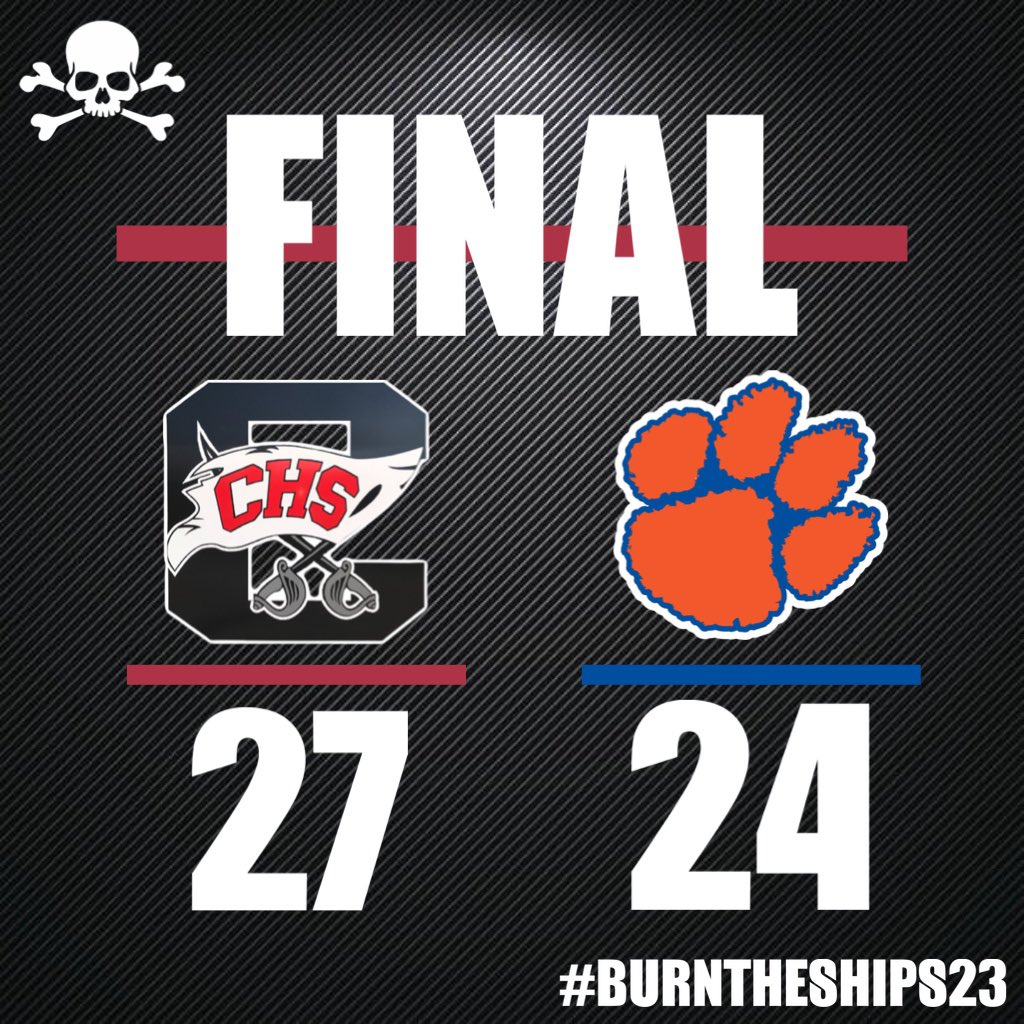 CalHSFootball's tweet image. FINAL from Decatur.

New year, same story. Your boys are in the 3rd round of playoffs for the 3rd year in a row! 

Go be 1-0. 

#BURNTHESHIPS23
#SwordsUp⚔️