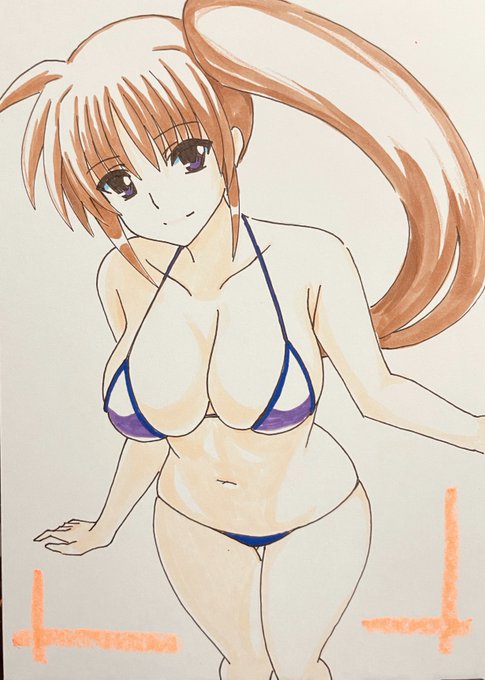 アナログでなのはさん^^
寒くなってきました!
水着の季節ですね(^^ 