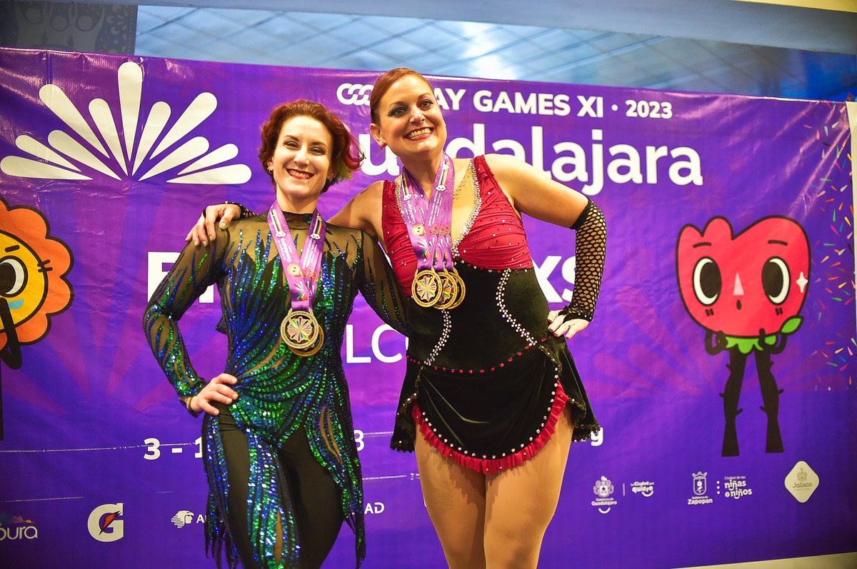 La magia sobre ruedas ha elevado la diversidad a nuevas alturas en los Gay Games XI Guadalajara 2023. Disfruta de los momentos que han dejado huella en la pista. ⛸️📸💖✨ #GGGdl2023 #PatinajeArtístico #DiversidadEnAccion