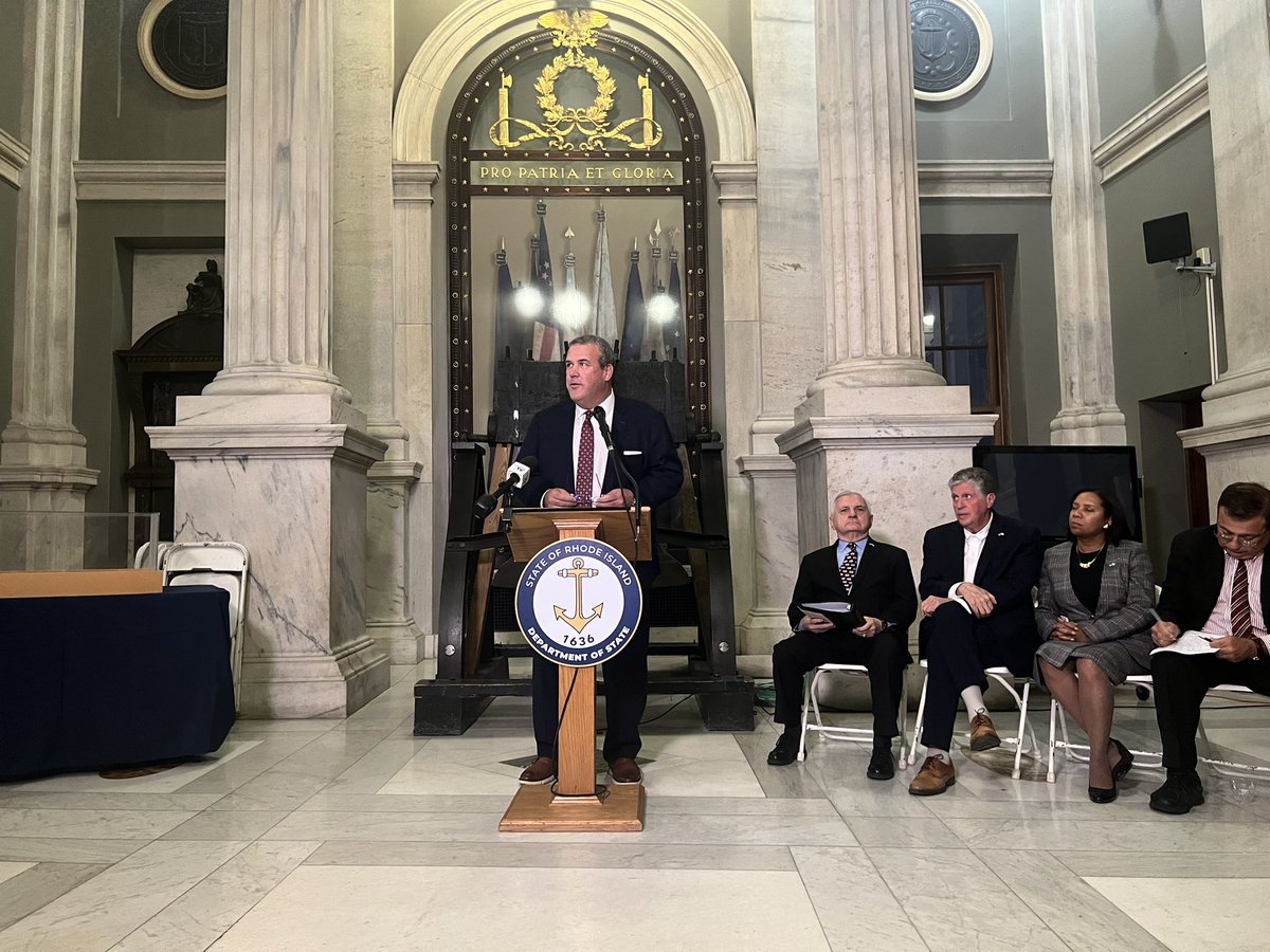 RI Department of State | Secretary Gregg M. Amore tweet media