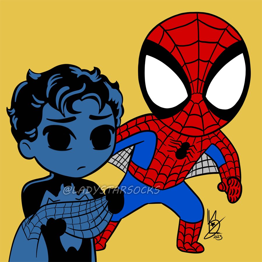 ladystarsocks's tweet photo. I drew a few symbiote suit Spidey pictures in my hype leading up to the #SpiderMan2 game release! 😄
-
#spiderman #spidermanps4 #spidermanps #peterparker #spidermanfanart #spidey #spiderman2ps5 #begreatertogether #spiderverse #insomniacgames #blacksuitspiderman #venom https://t.co/yOOesAHVaz