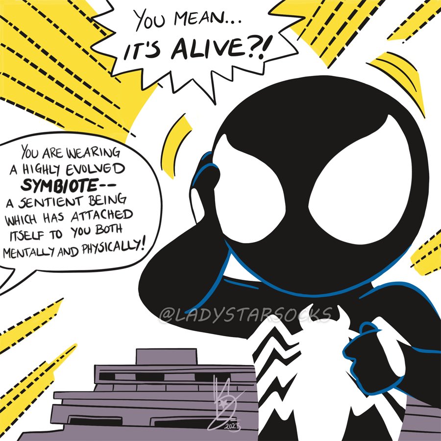 ladystarsocks's tweet photo. I drew a few symbiote suit Spidey pictures in my hype leading up to the #SpiderMan2 game release! 😄
-
#spiderman #spidermanps4 #spidermanps #peterparker #spidermanfanart #spidey #spiderman2ps5 #begreatertogether #spiderverse #insomniacgames #blacksuitspiderman #venom https://t.co/yOOesAHVaz