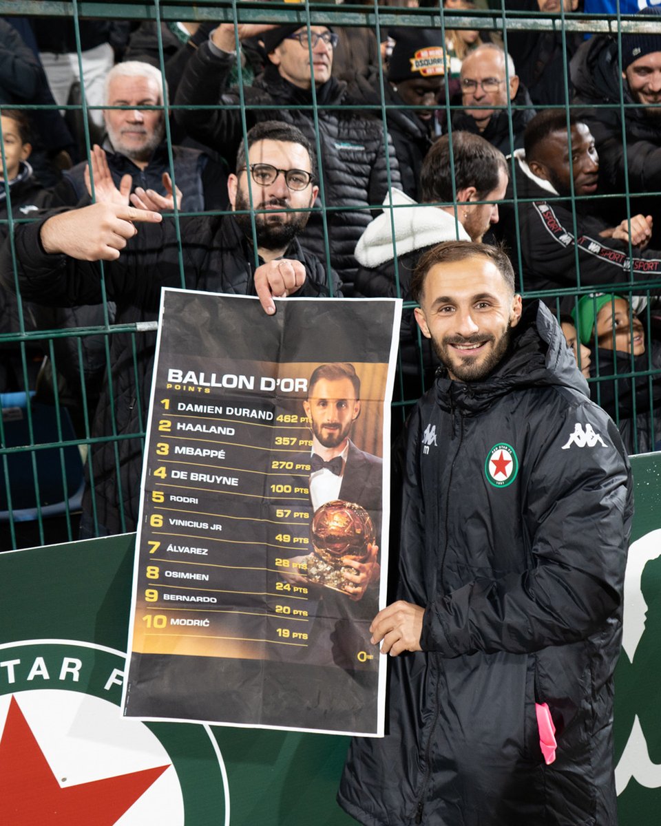 RedStarFC's tweet photo. Le classement du Ballon d'Or made in Bauer ! 🏆 https://t.co/vdAa1mnb3T