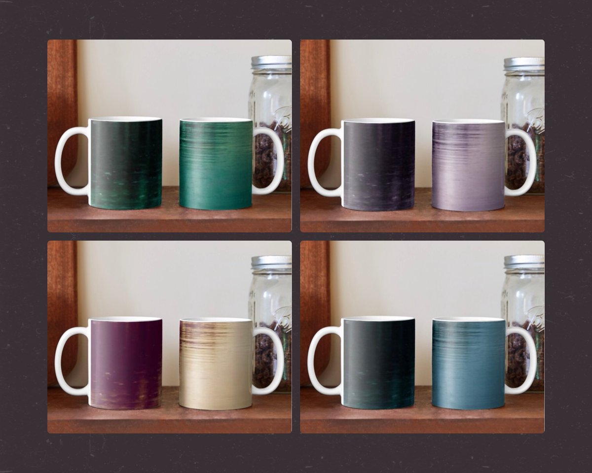 Reflections Mugs Designed & sold by rmdscreations.redbubble.com
#mugs #coffeelovers #coffeemugs #giftideas #xmasgiftideas #Reflections #waterreflections #Ripple #calm #Stillness #gold #purple #teal #blue #green #brown