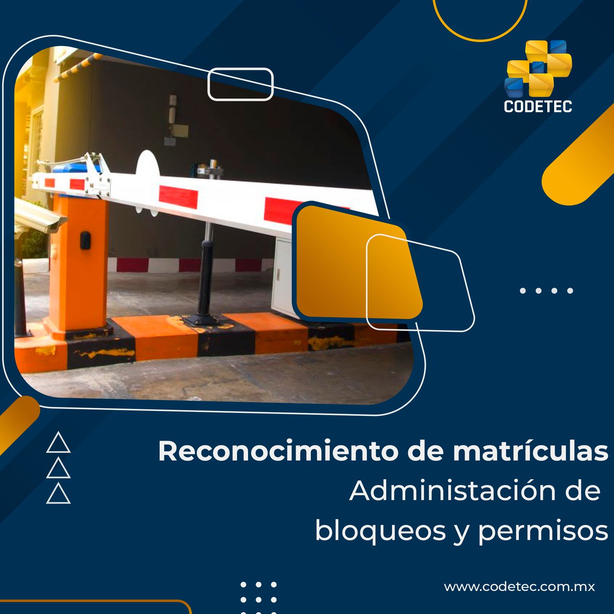 ¡Dale la bienvenida al futuro de la seguridad vial! Nuestra barrera vehicular con reconocimiento de matrícula te ofrece un control de acceso más inteligente y eficiente. Olvídate de los tiempos de espera y disfruta de una entrada y salida sin complicaciones.