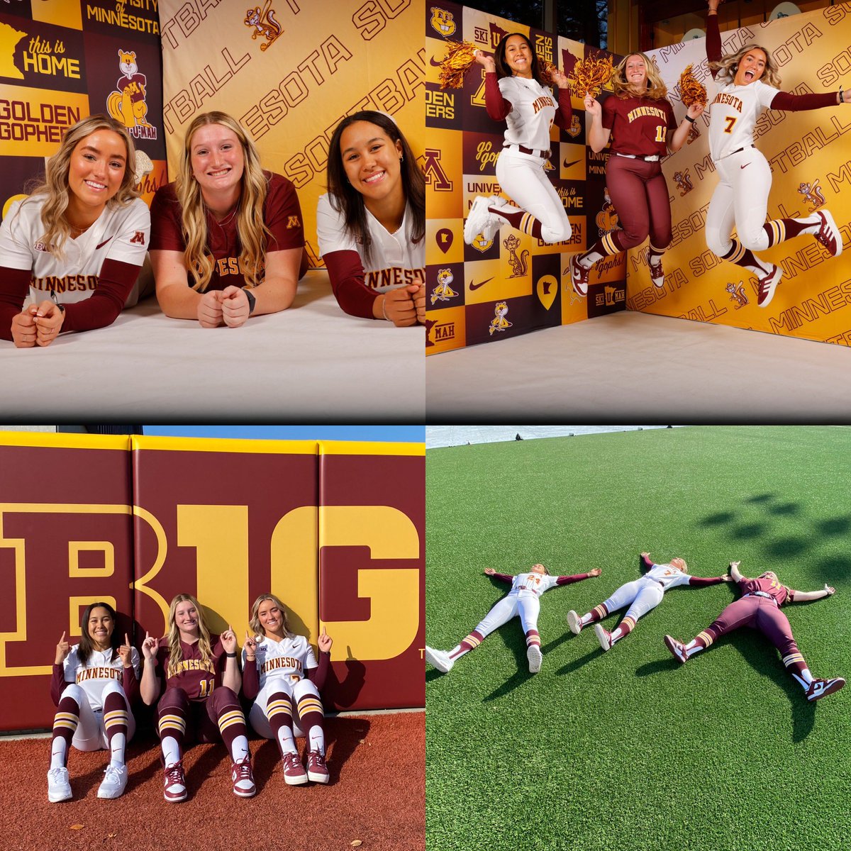Official Visit photo dump! 〽️🐿️ Had an amazing time hanging out with the team! Got to meet 2 of my future roommates! I can’t wait for next year! Again, thank you so much to Coach Ritter, Coach Wynn, Coach Smith, and Coach O for this awesome opportunity! GO GOPHS!