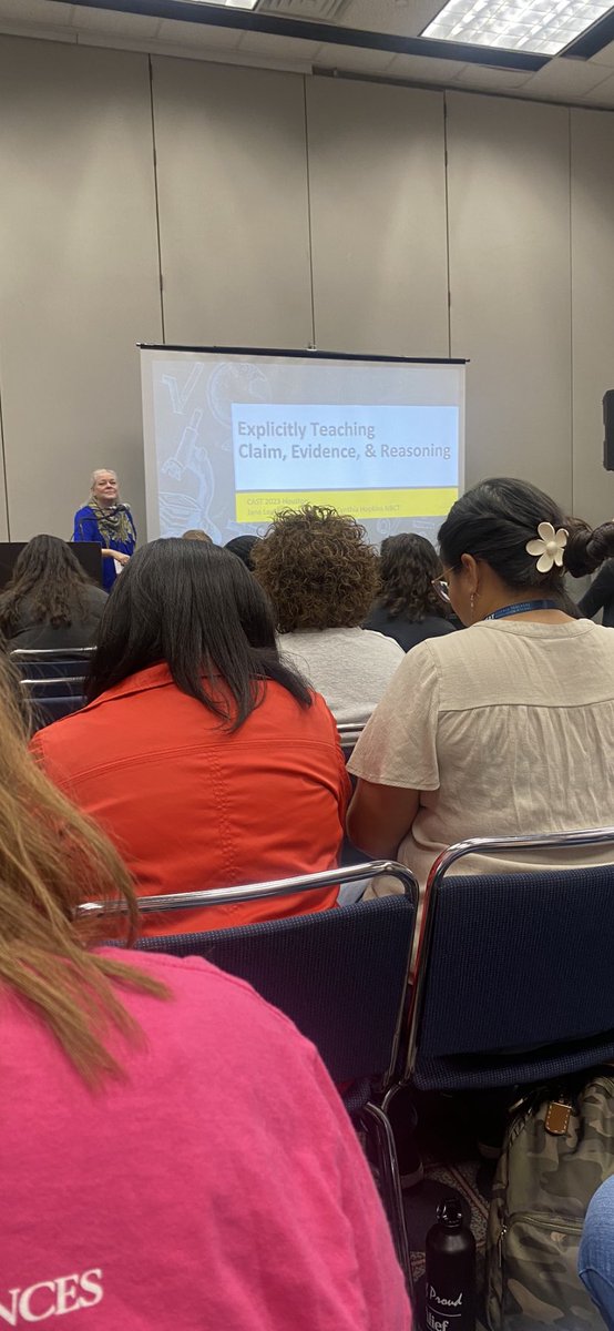 MrsHamlett501's tweet image. Explicitly teaching Claims, Evidence, and Reasoning was so engaging at CAST. It is a process and takes lots of practice. Excited to implement new strategies! #STATCAST23 @AISDElemScience @doccbstewart @BakerDana2424 @STARS_902 @Houston_AISD @dmsaenz526