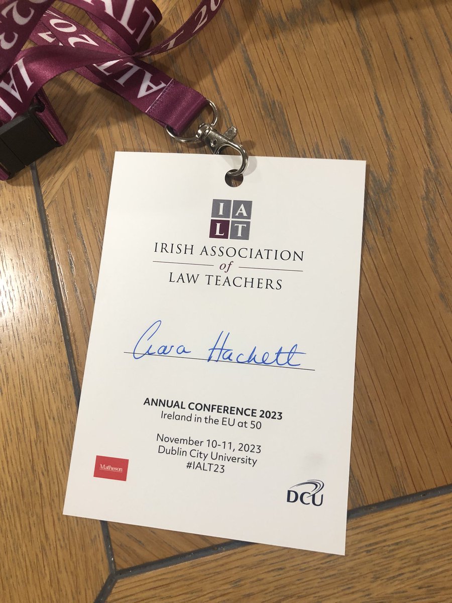 Not long home from the IALT conference @DCU. Great to be back and to see old friends and new! Lovely to meet @philip_gavin_ in real life.