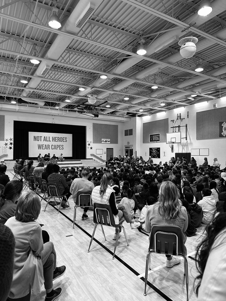 Thank you Mr. Sheppard for planning and organizing another amazing assembly to honor all Veterans. We were blessed to have so many Veterans join us today. Thank you, Veterans, for your service!! ❤️<a href="/ForestGroveES/">Forest Grove ES</a> <a href="/LopezRonniejl/">Rhonda Lopez</a>