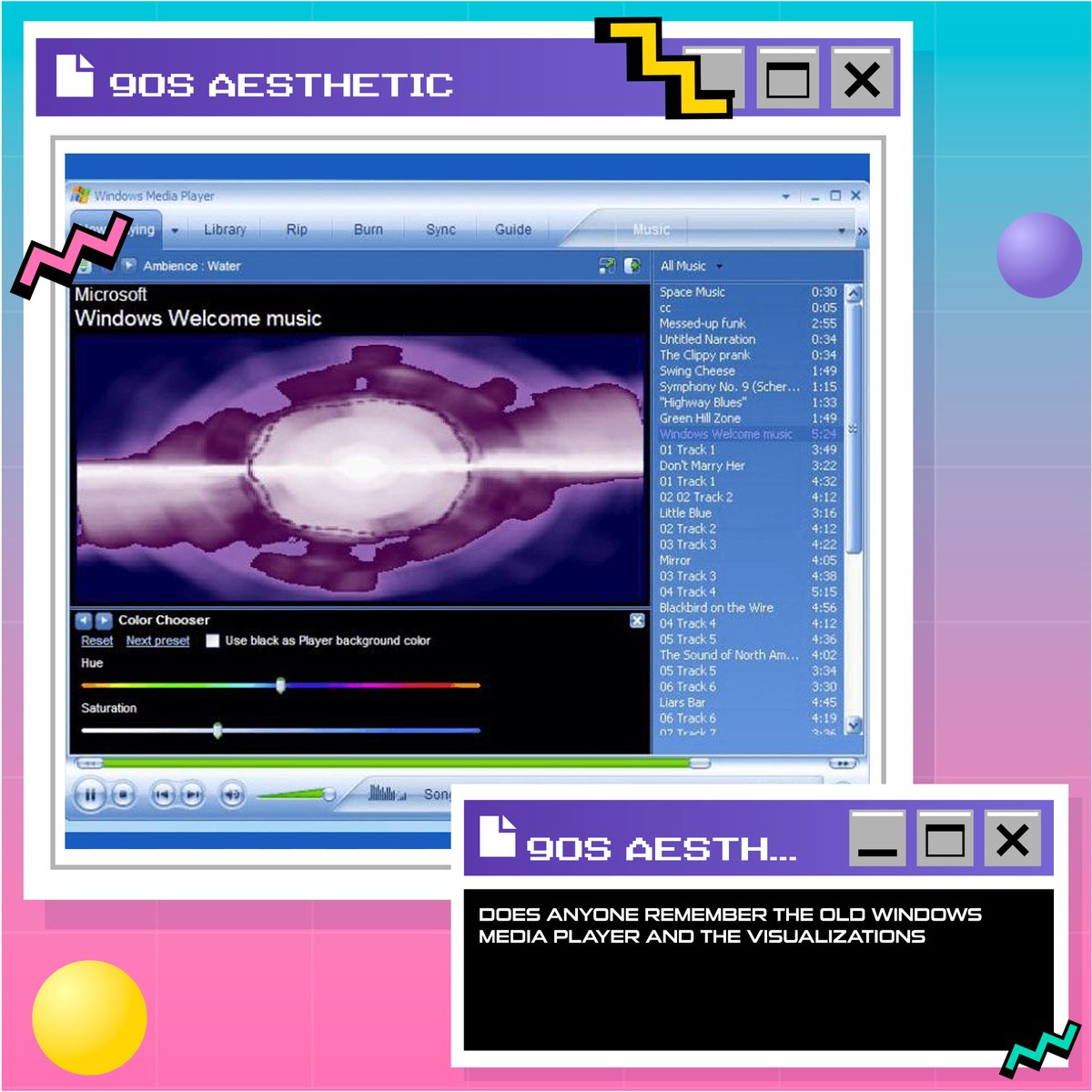 FadalouN's tweet image. Does anyone remember the old Windows Media Player and the visualizations
#90s #windowsmediaplayer