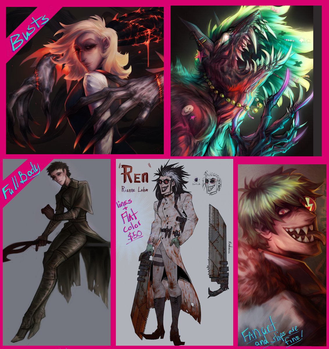 RavenBlood21113's tweet photo. -COMMISSIONS ARE OPEN-

Send a message or email: ravenblood2113@gmail.com

Guess who needs money it's meeee
Will have 5 slots open for now.

Full Body Paintings: $100-$200

Sketches: $30

Inks: $40

Busts/Portraits: $50

Slots:
1. OPEN
2. OPEN
3. OPEN
4. OPEN
5. OPEN https://t.co/mdqef5OFAj